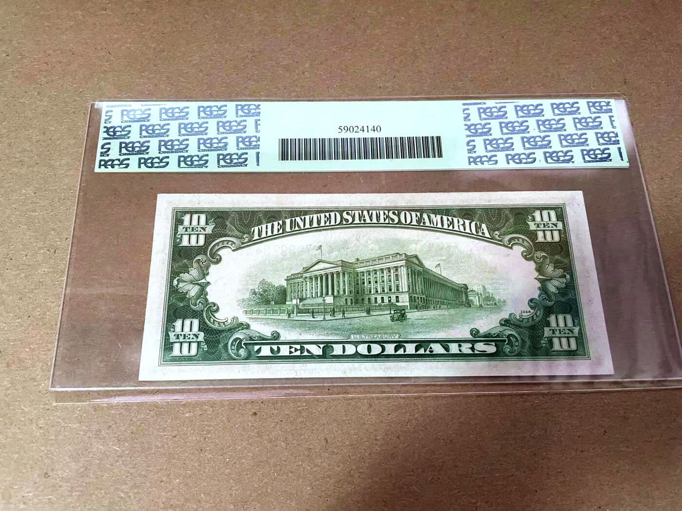 【Blue Auction】✨世界纸币精拍第495期【精】 美国 1934年10美金 PCGS64EPQ 原票 2区