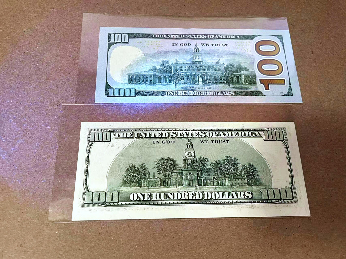 【Blue Auction】✨世界纸币精拍第495期【精】 【一组2张 含888豹子号 无47】美国 2001/2009年100美金 全新UNC