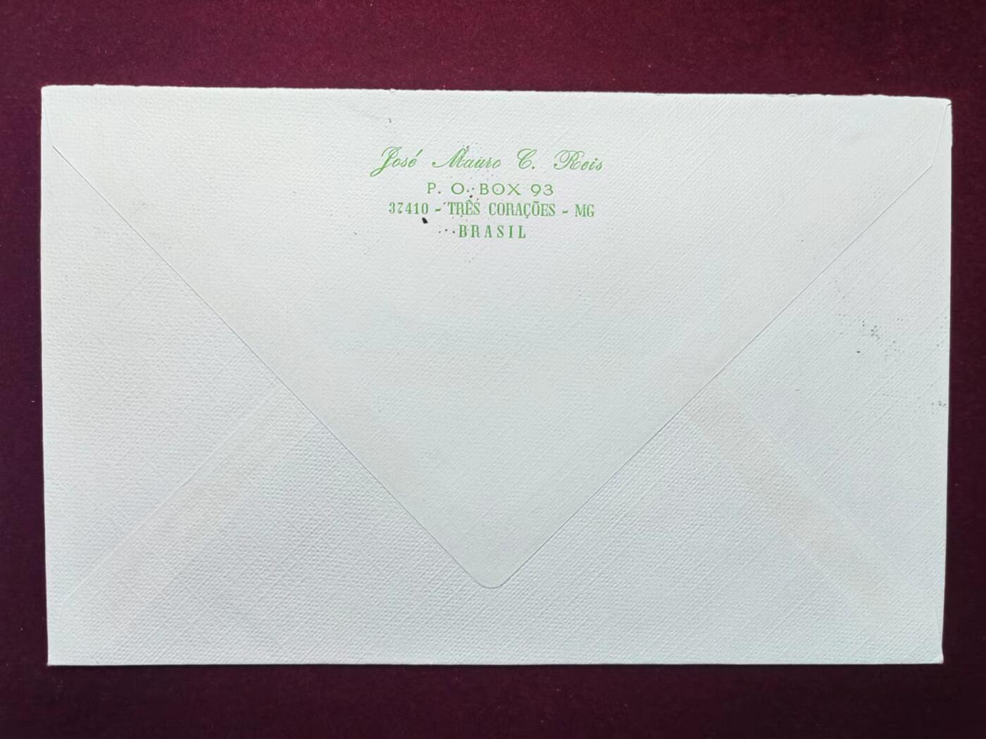 联合阁邮币社™ ——“美国邮品专场” 1982年 巴西实寄多贴票邮封