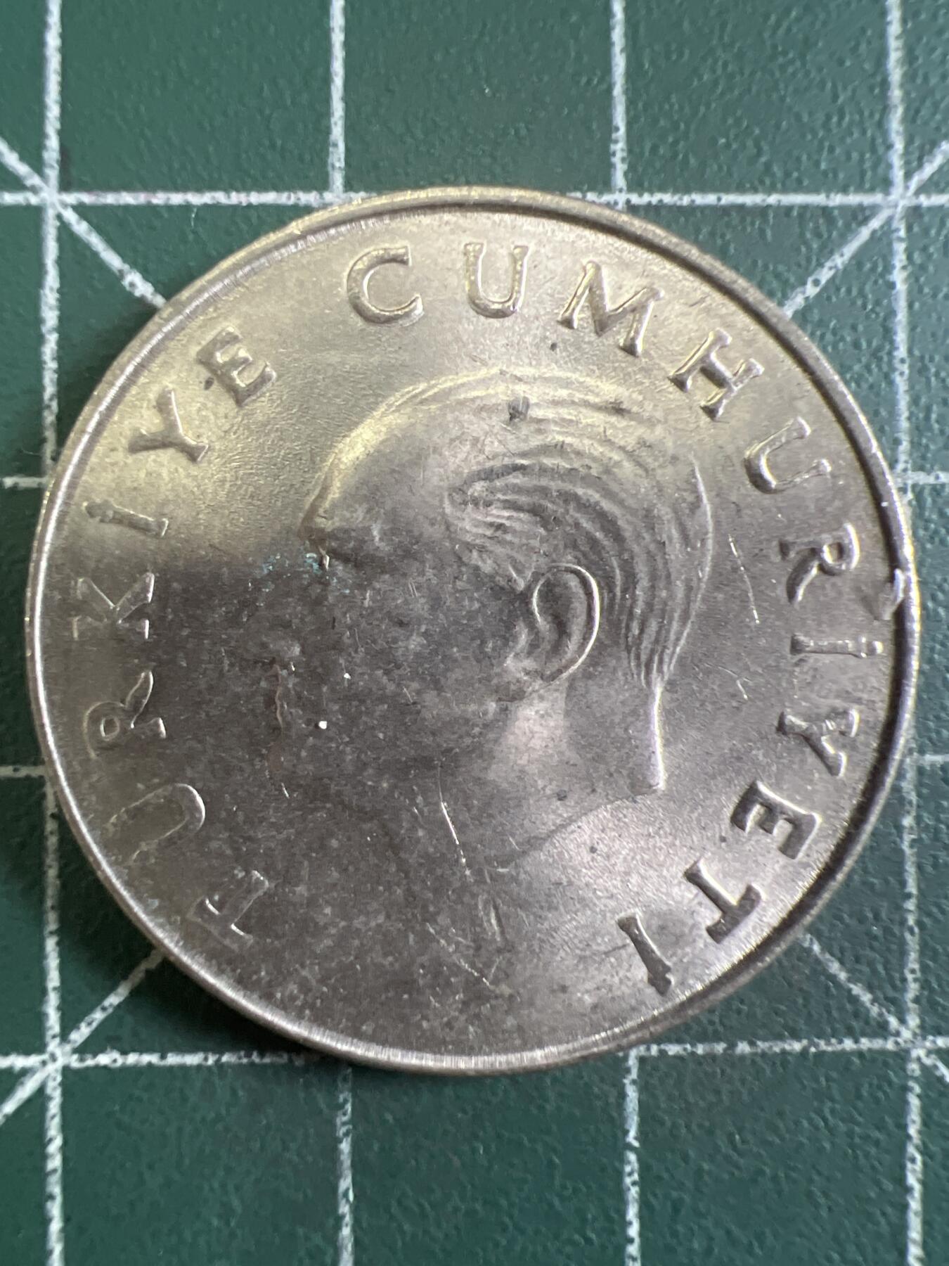 第632期 硬币专场 （无押金，捡漏，全场50包邮，偏远地区除外，接收代拍业务，本店十天发一次货） 土耳其100里拉