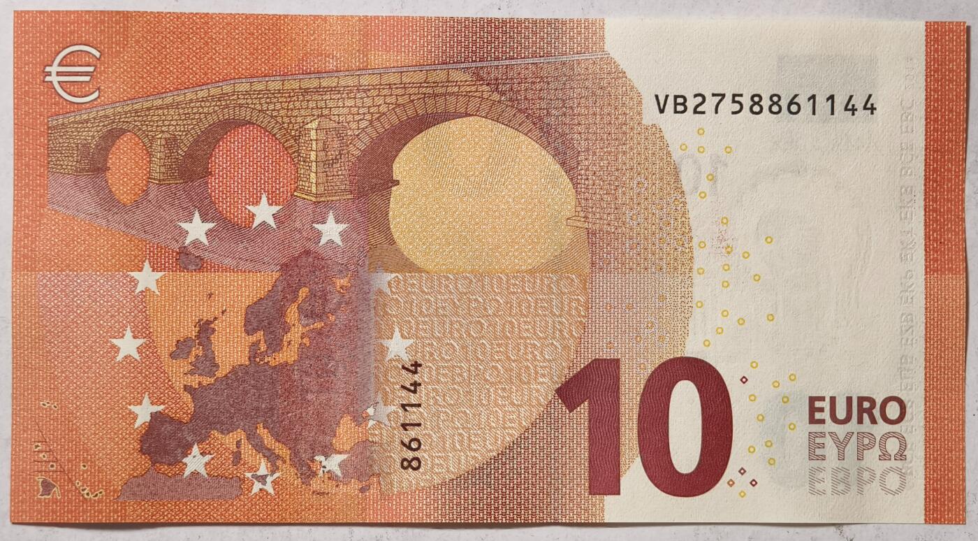 紫瑗钱币——第369期拍卖——纸币场 【双尾4】欧元 西班牙 2014年 圣天使桥 10欧元 UNC 