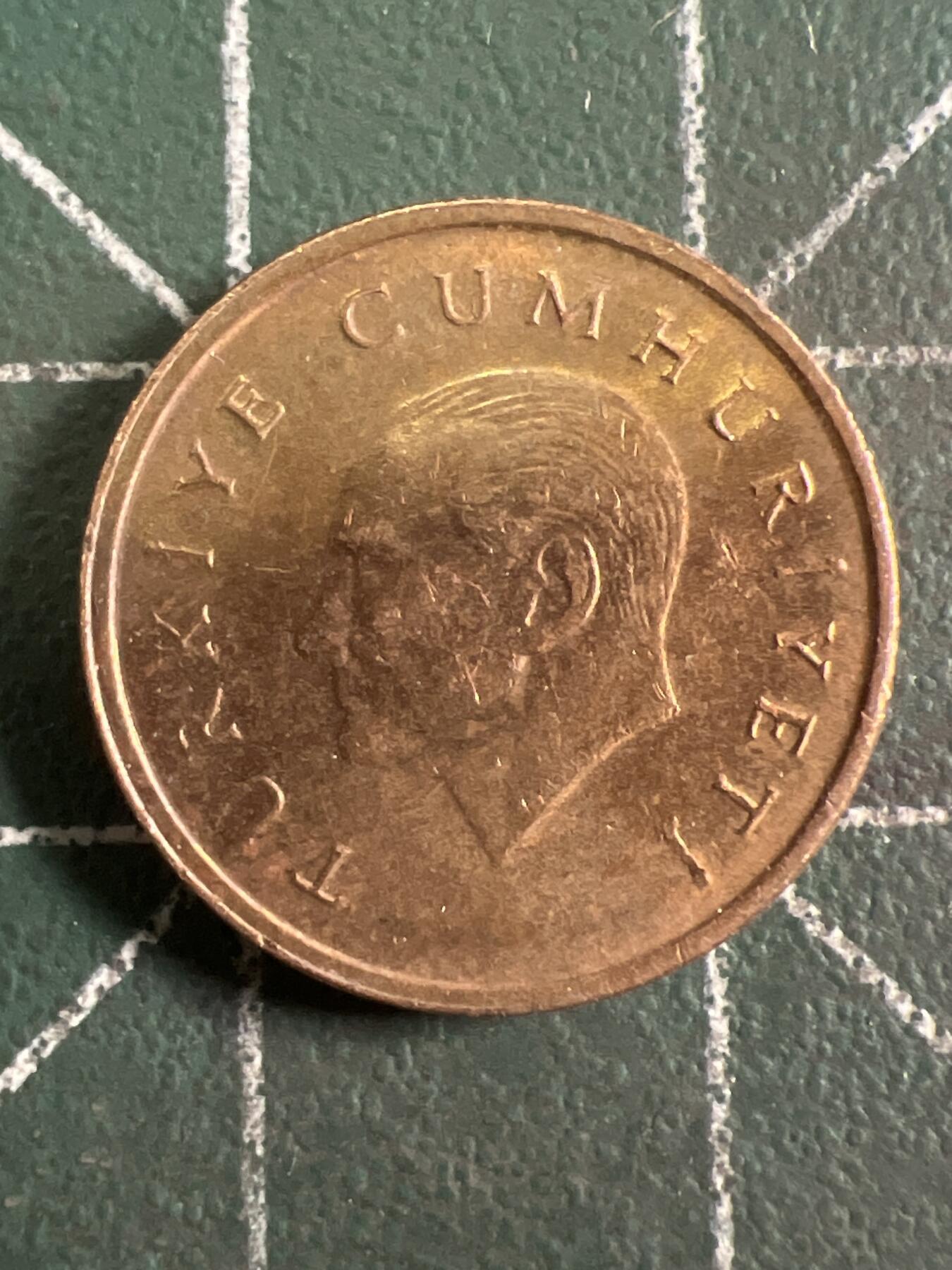 第650期 硬币专场 （无押金，捡漏，全场50包邮，偏远地区除外，接收代拍业务，本店十天发一次货） 土耳其1000里拉