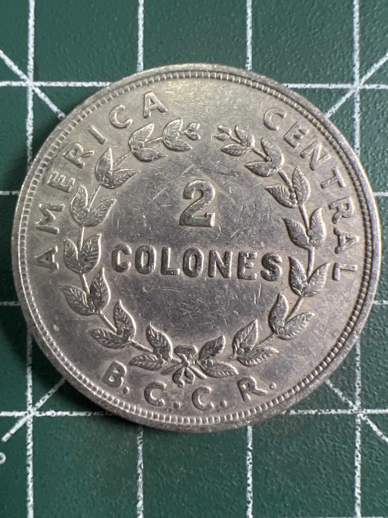 第650期 硬币专场 （无押金，捡漏，全场50包邮，偏远地区除外，接收代拍业务，本店十天发一次货） 哥斯达黎加2克朗 1961年