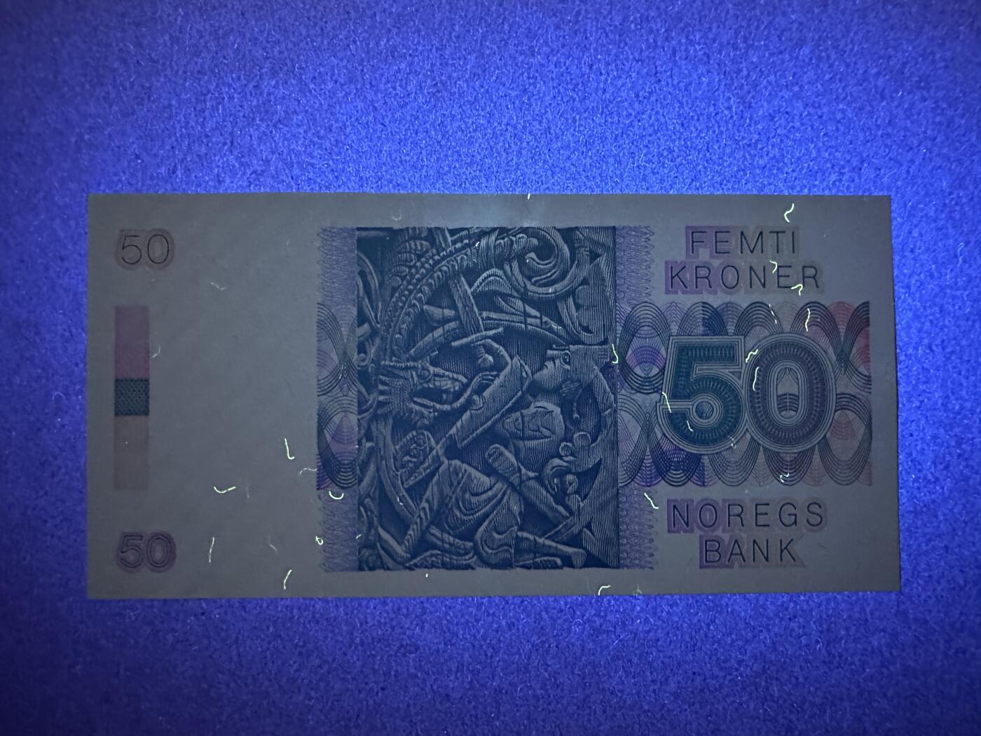 《张总收藏》155期-裸币精品汇(周一场) 挪威50克朗 UNC 1990年
