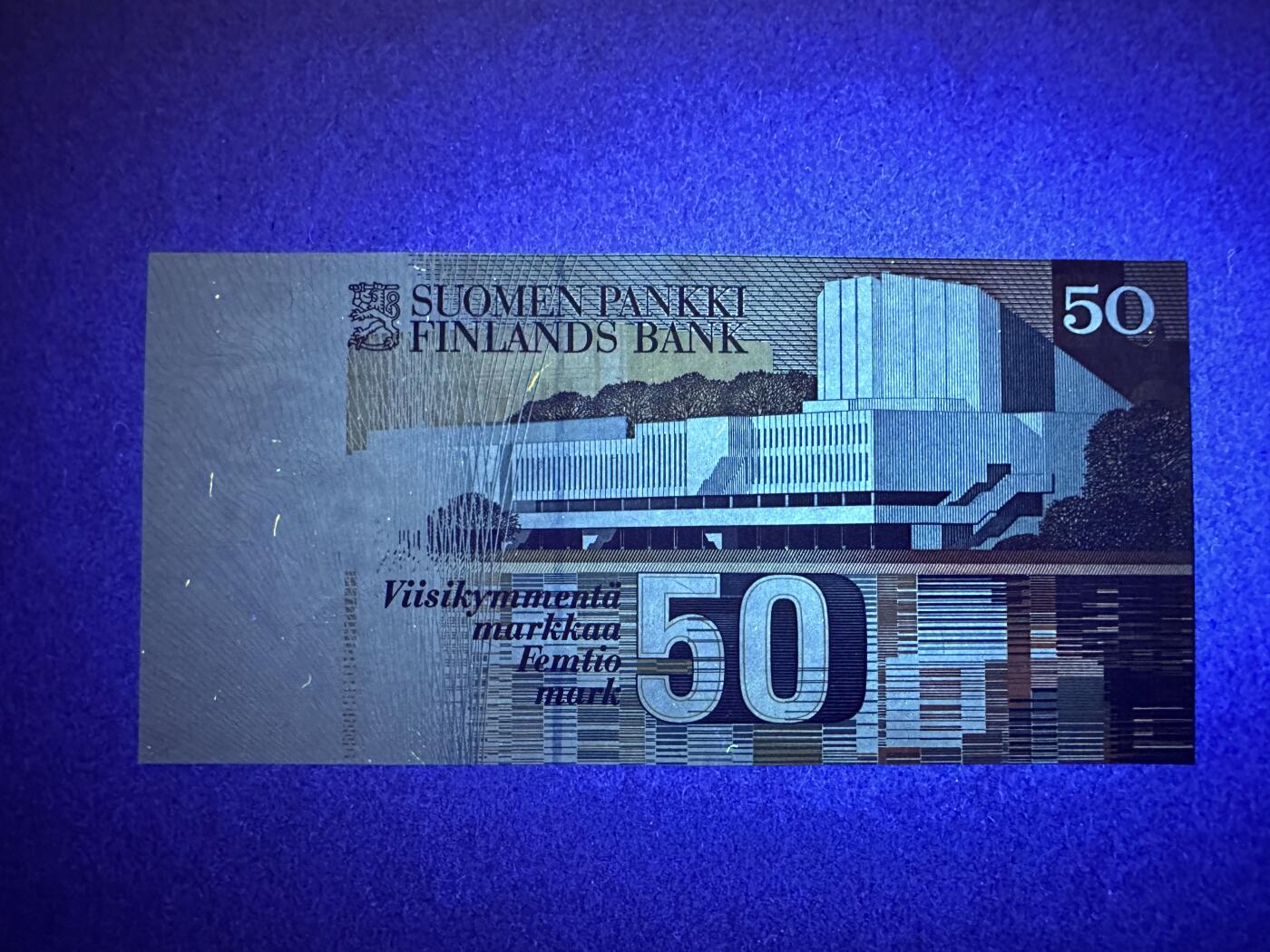《张总收藏》155期-裸币精品汇(周一场) 芬兰50马克 UNC 1991年