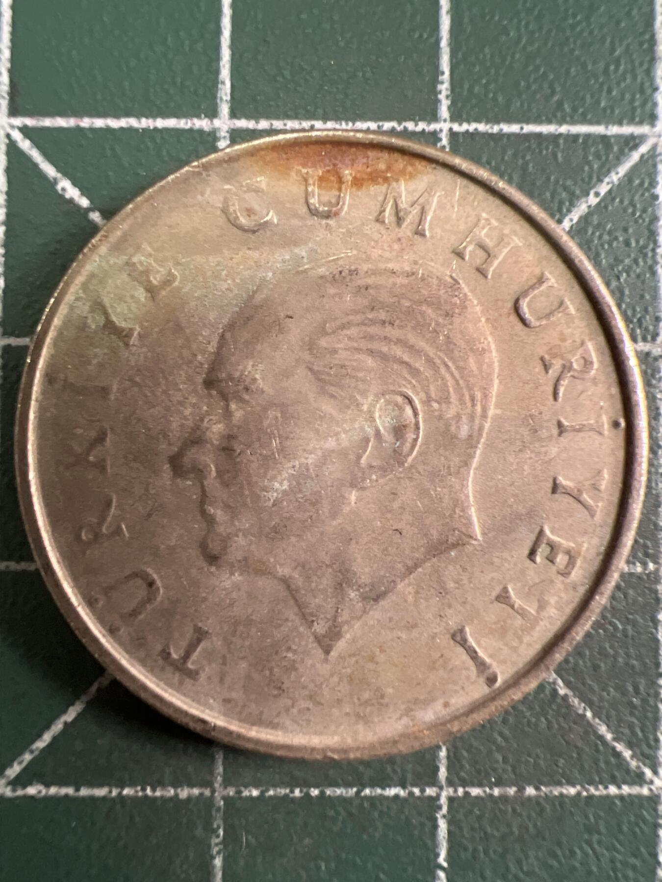 第633期 硬币专场 （无押金，捡漏，全场50包邮，偏远地区除外，接收代拍业务，本店十天发一次货） 土耳其50里拉