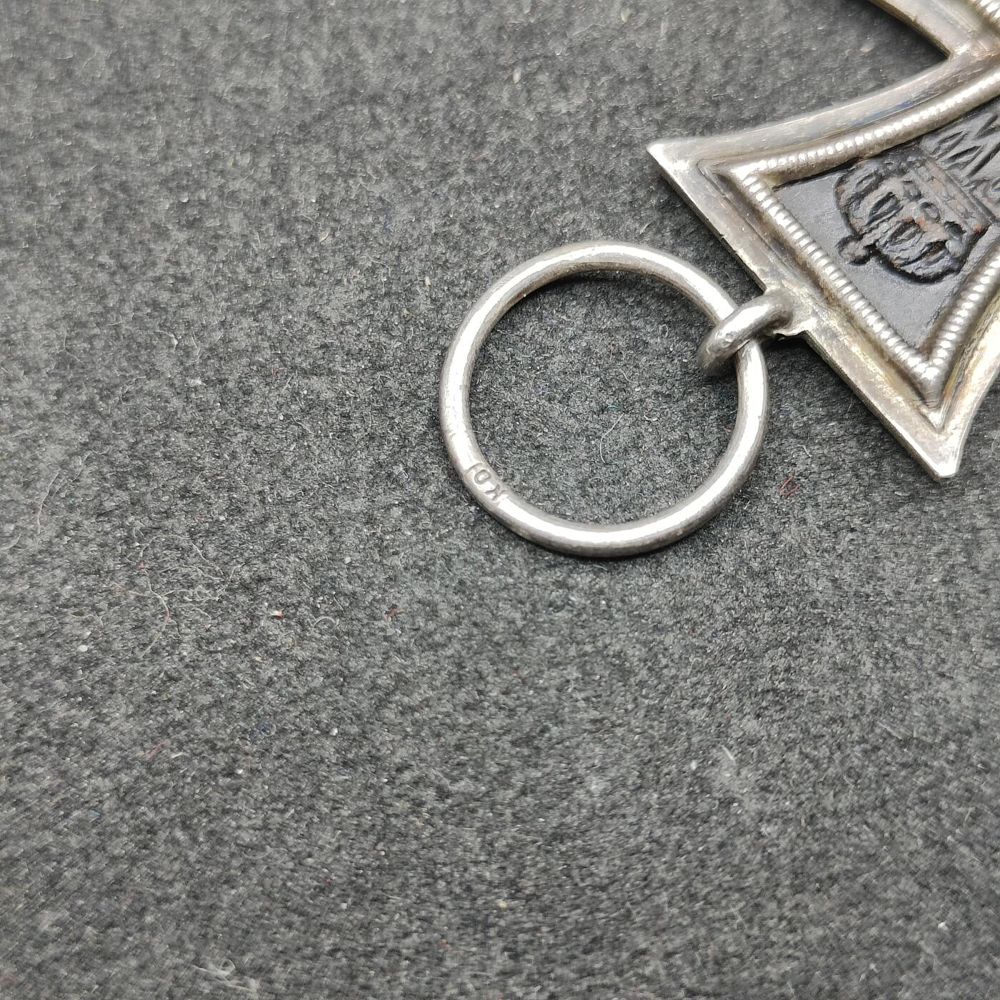 全场0元起拍 第167期 咸鱼国勋章拍卖专场 6月23日（周日）下午6：00开始 带标ww1 铁十字勋章勋章 三片分体式结构+