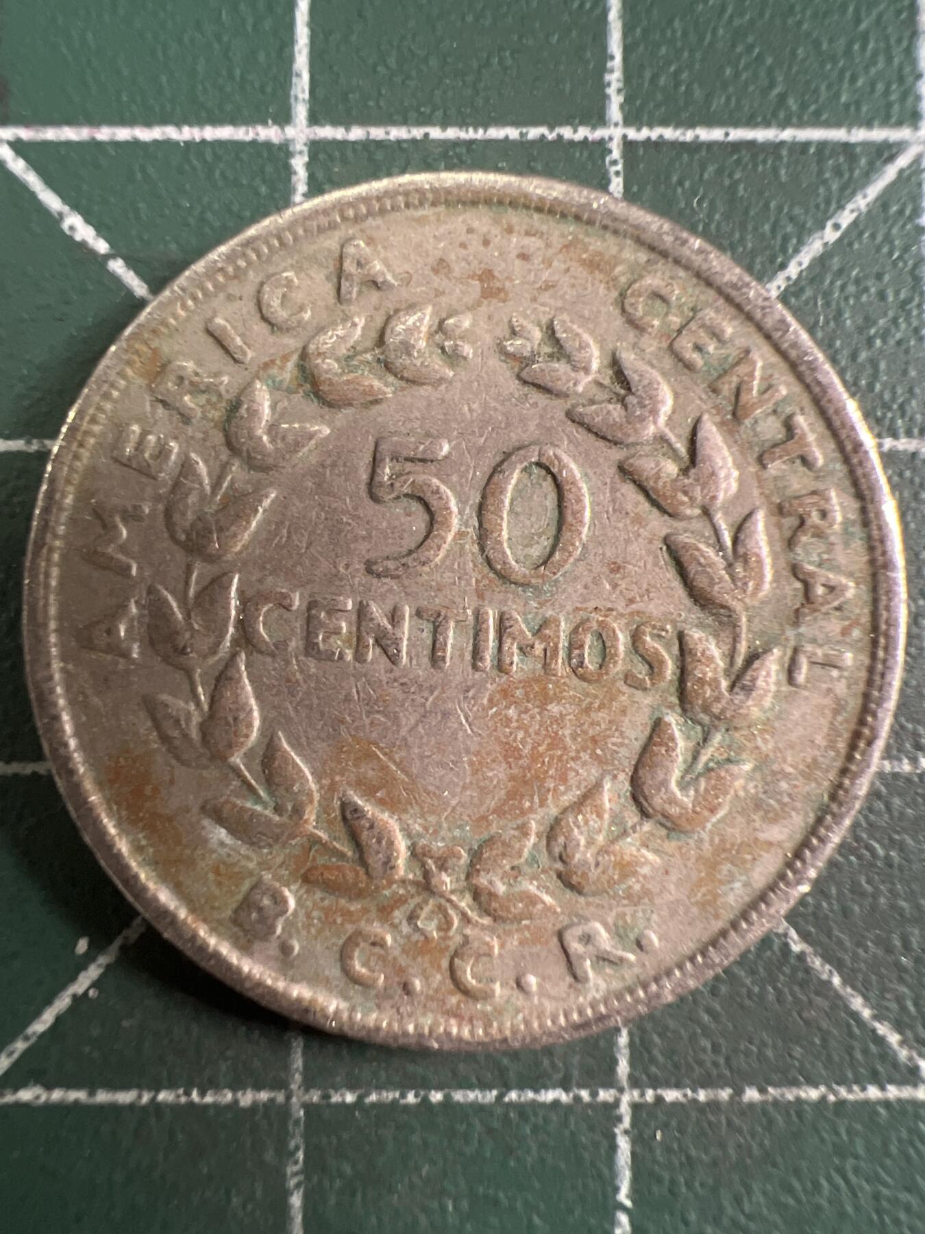 第650期 硬币专场 （无押金，捡漏，全场50包邮，偏远地区除外，接收代拍业务，本店十天发一次货） 哥斯达黎加50分 1970年