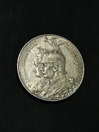 臻藏泉阁国内外钱币 - 德国普鲁士建国200周年2马克银币