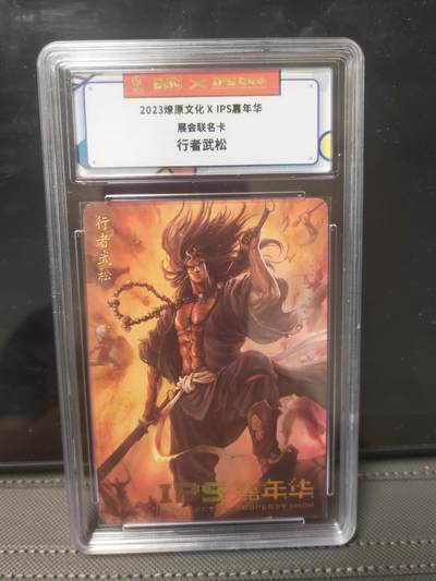 阳大大卡牌—闪电第1期 - ips展会 行者武松