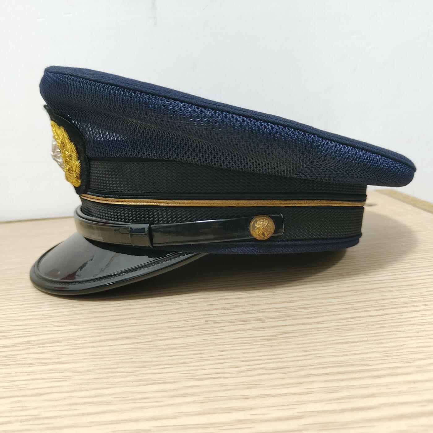 全场0元起拍 第168期 咸鱼国勋章拍卖专场 6月26日（周三）下午6：00开始 日本消防署大檐帽 消防司令阶级 56cm