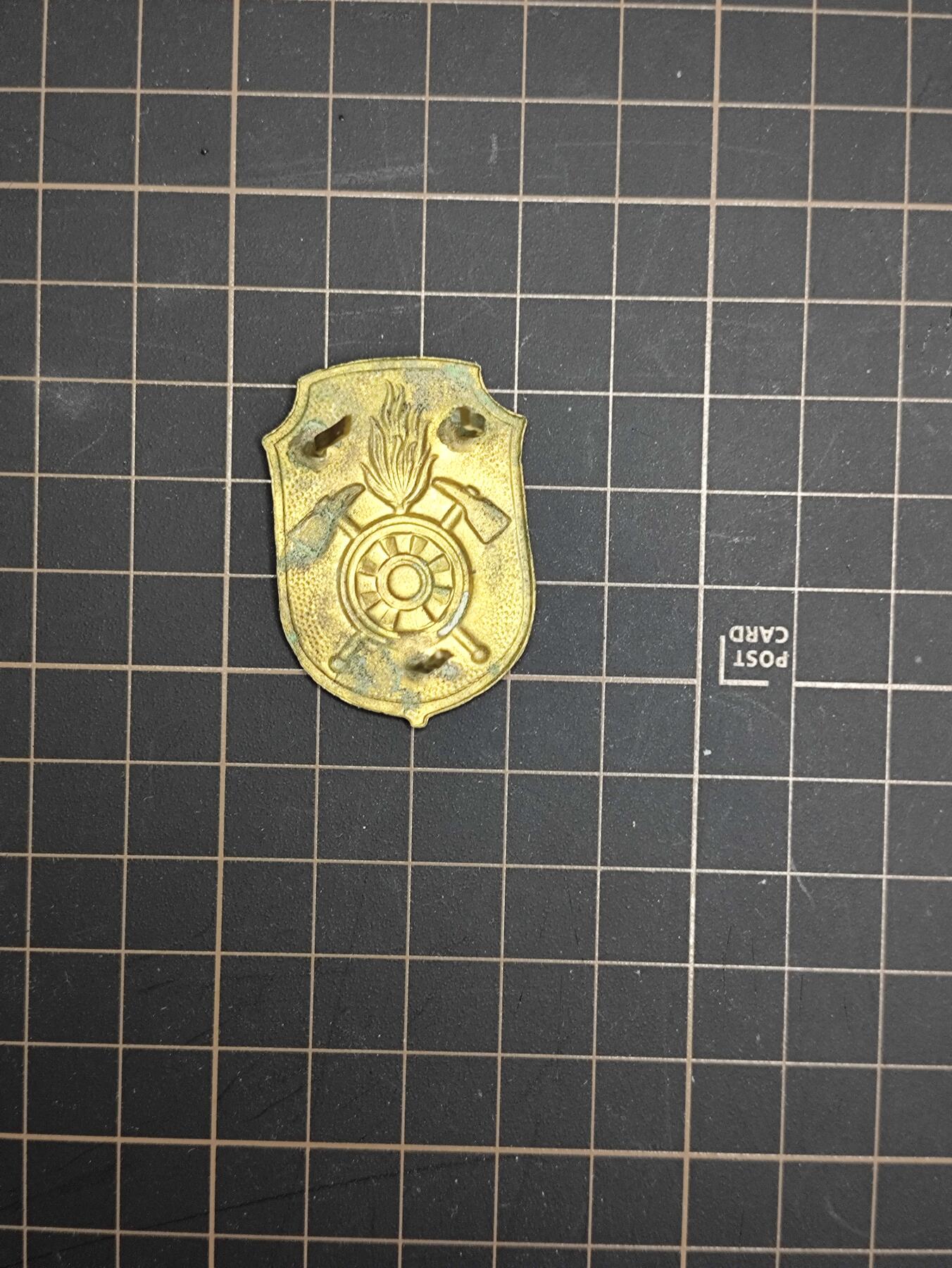 仁孝堂徽章红藏拍卖(第五场) 欧洲消防帽徽