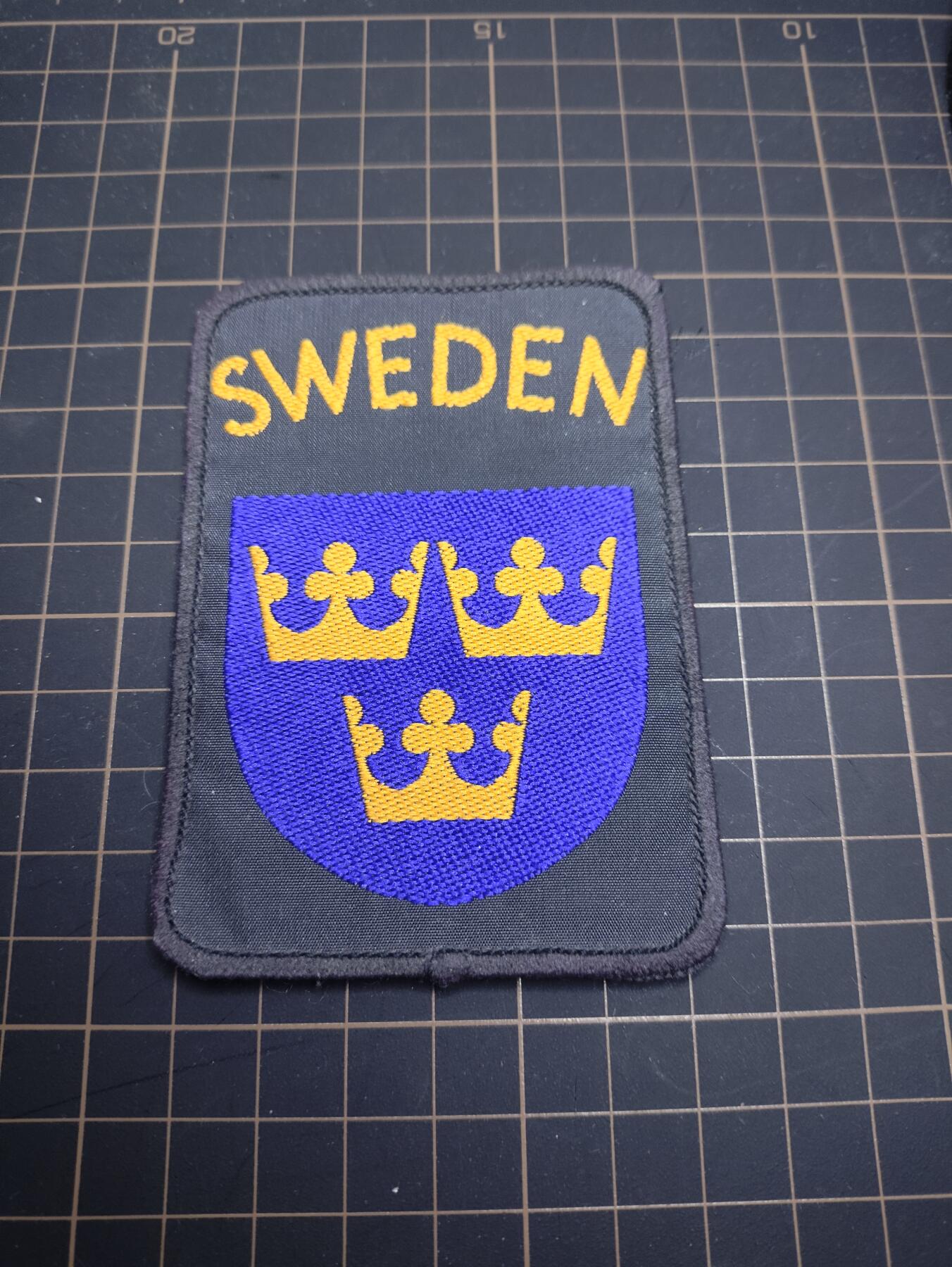 仁孝堂徽章红藏拍卖(第五场) 瑞典军队臂章