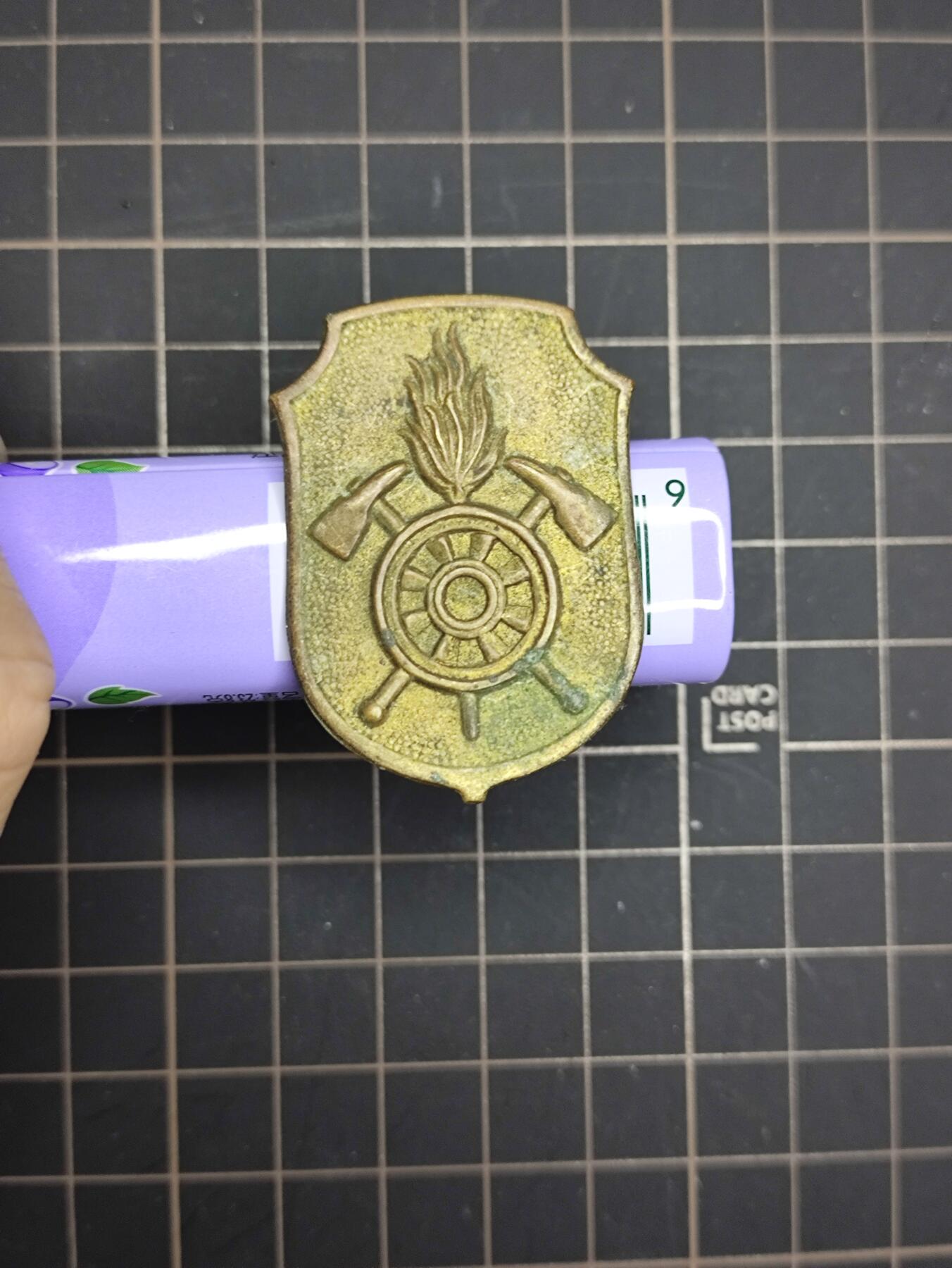 仁孝堂徽章红藏拍卖(第五场) 欧洲消防帽徽