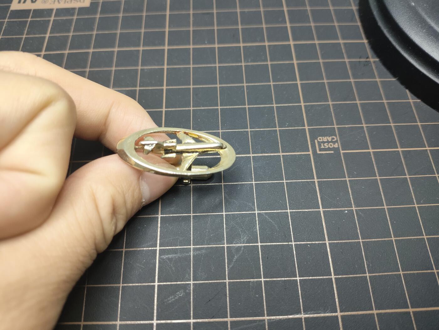 仁孝堂徽章红藏拍卖(第五场) 法国航空喷气机袖扣 单只