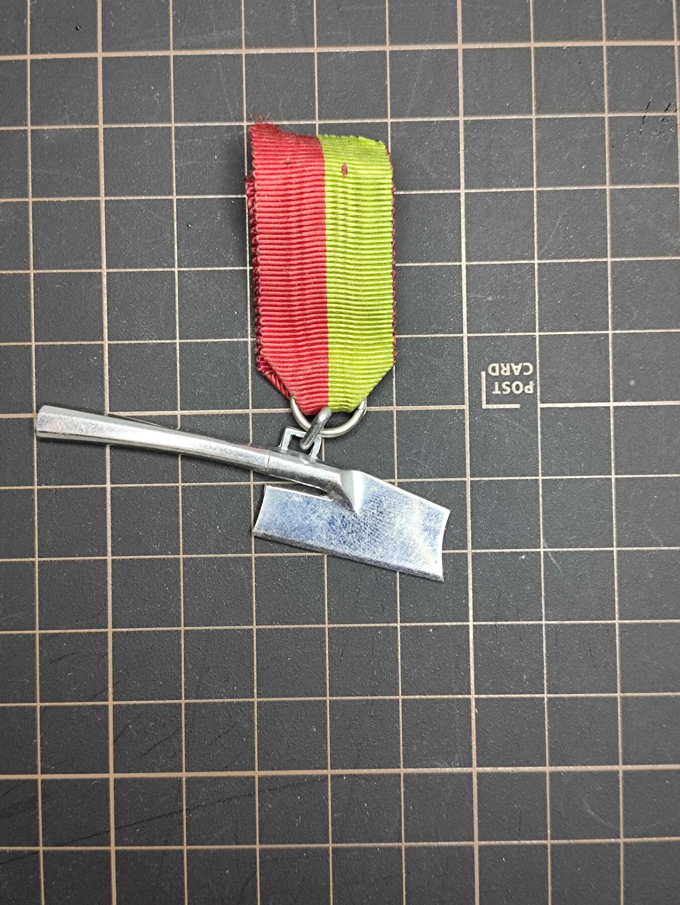 仁孝堂徽章红藏拍卖(第五场) 日本厨师奖章 菜刀形