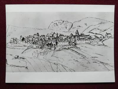 联合阁邮币社™ ——“明信片专场” - 炭笔画