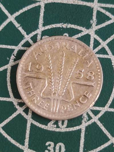 燕姐换藏第84拍 澳大利亚1958年3便士银币