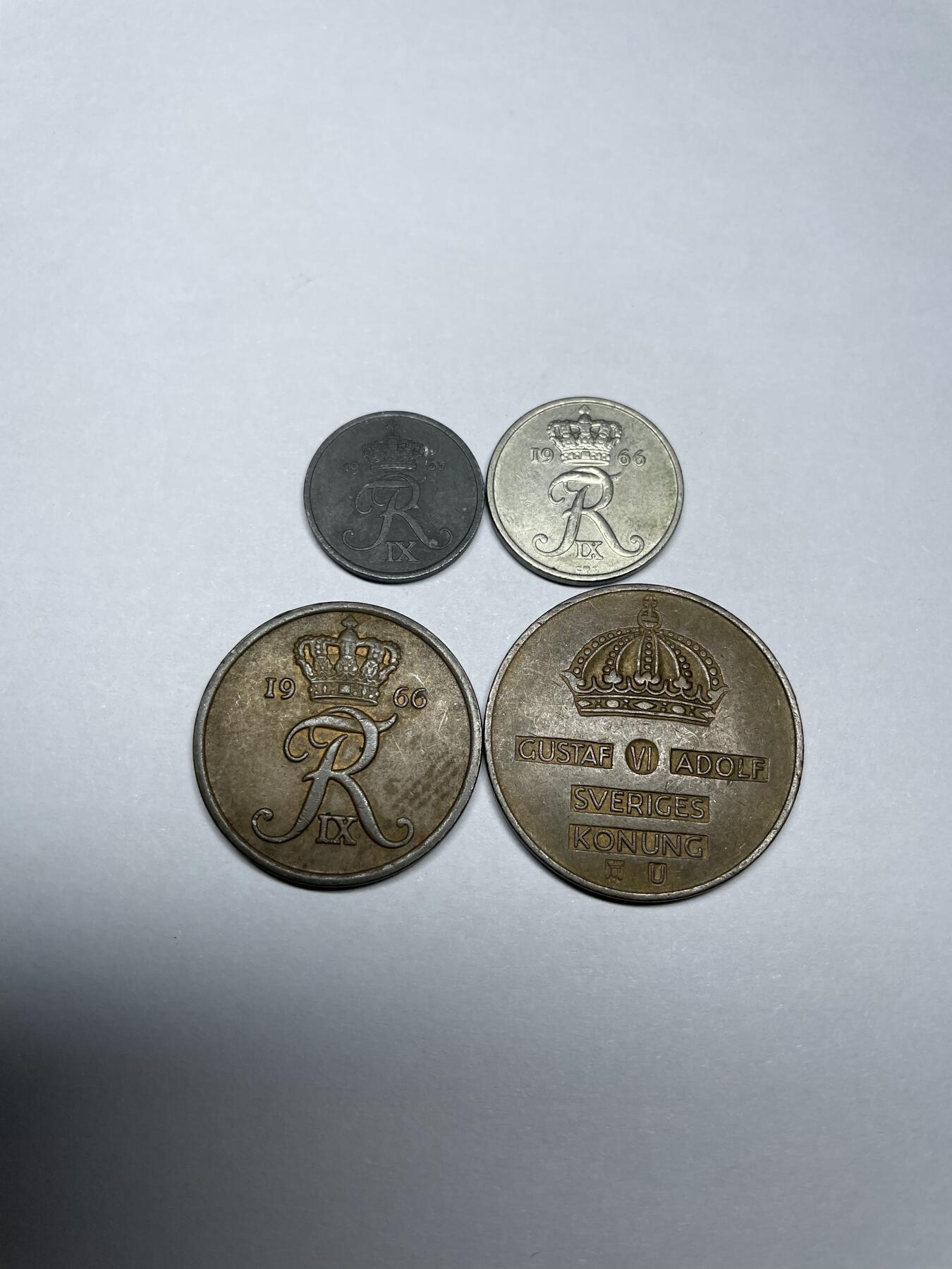 2024年集古藏今外币拍卖第九期-第9场—（总第89拍） 丹麦等四枚