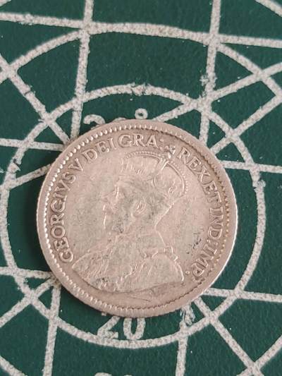 燕姐换藏第84拍 加拿大1912年5分银币