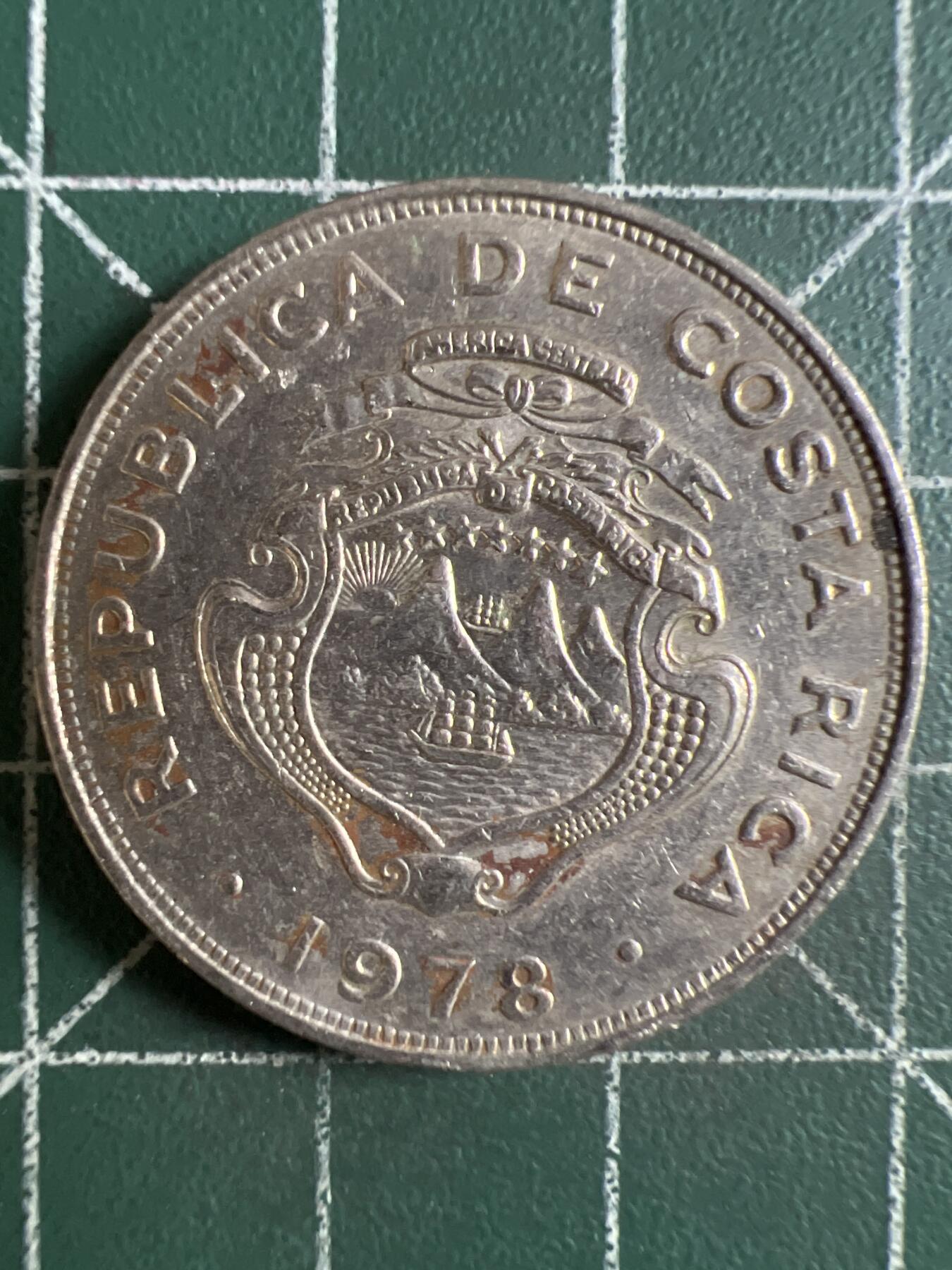 第634期 硬币专场 （无押金，捡漏，全场50包邮，偏远地区除外，接收代拍业务，本店十天发一次货） 哥斯达黎加1克朗