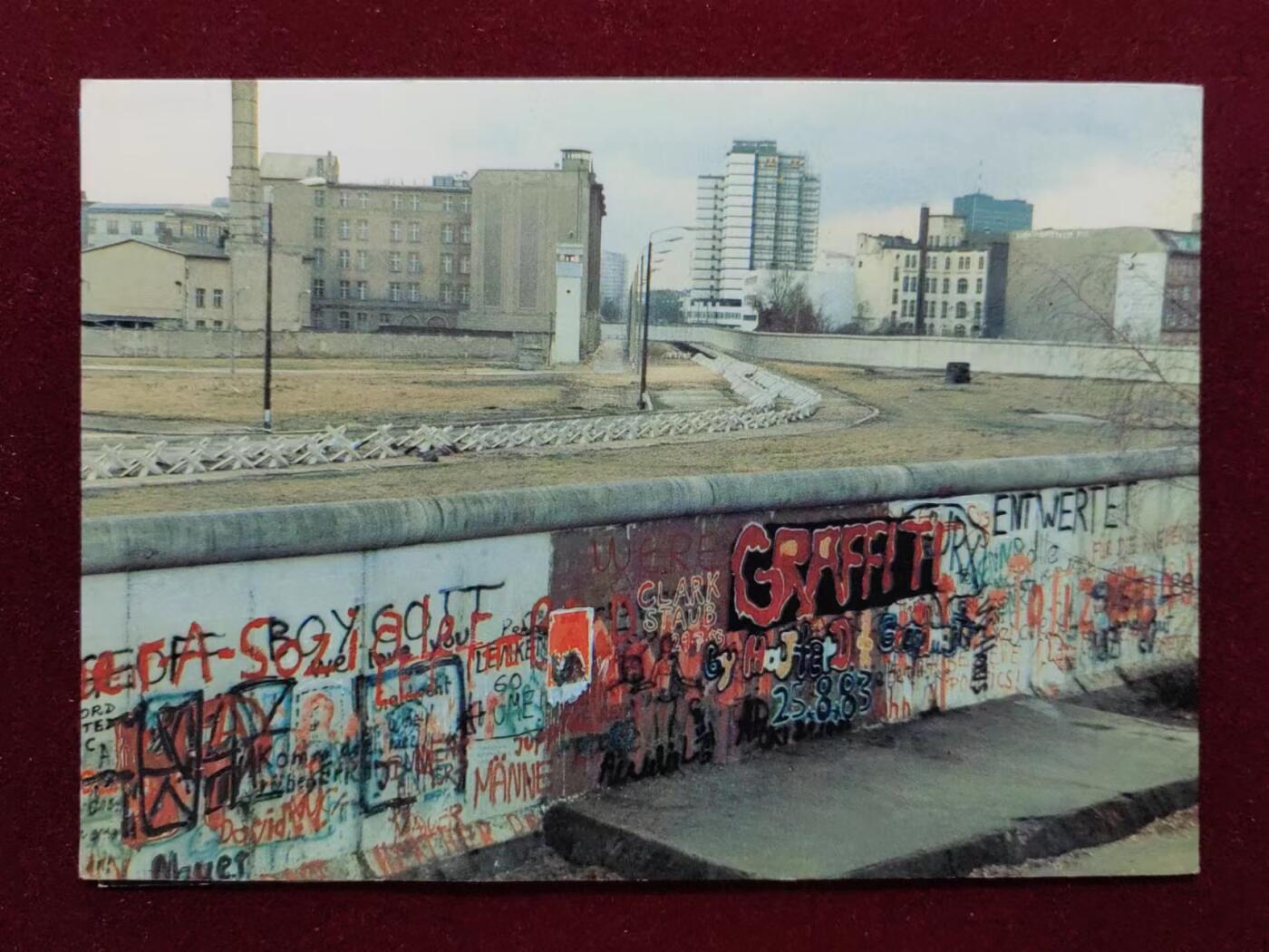 联合阁邮币社™ ——“明信片专场” 波茨坦广场-柏林围墙