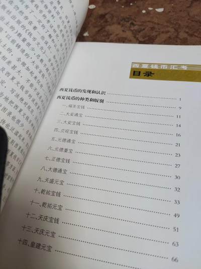 西夏钱币汇考（8.5品左右） 西夏钱币汇考（8.5品左右）