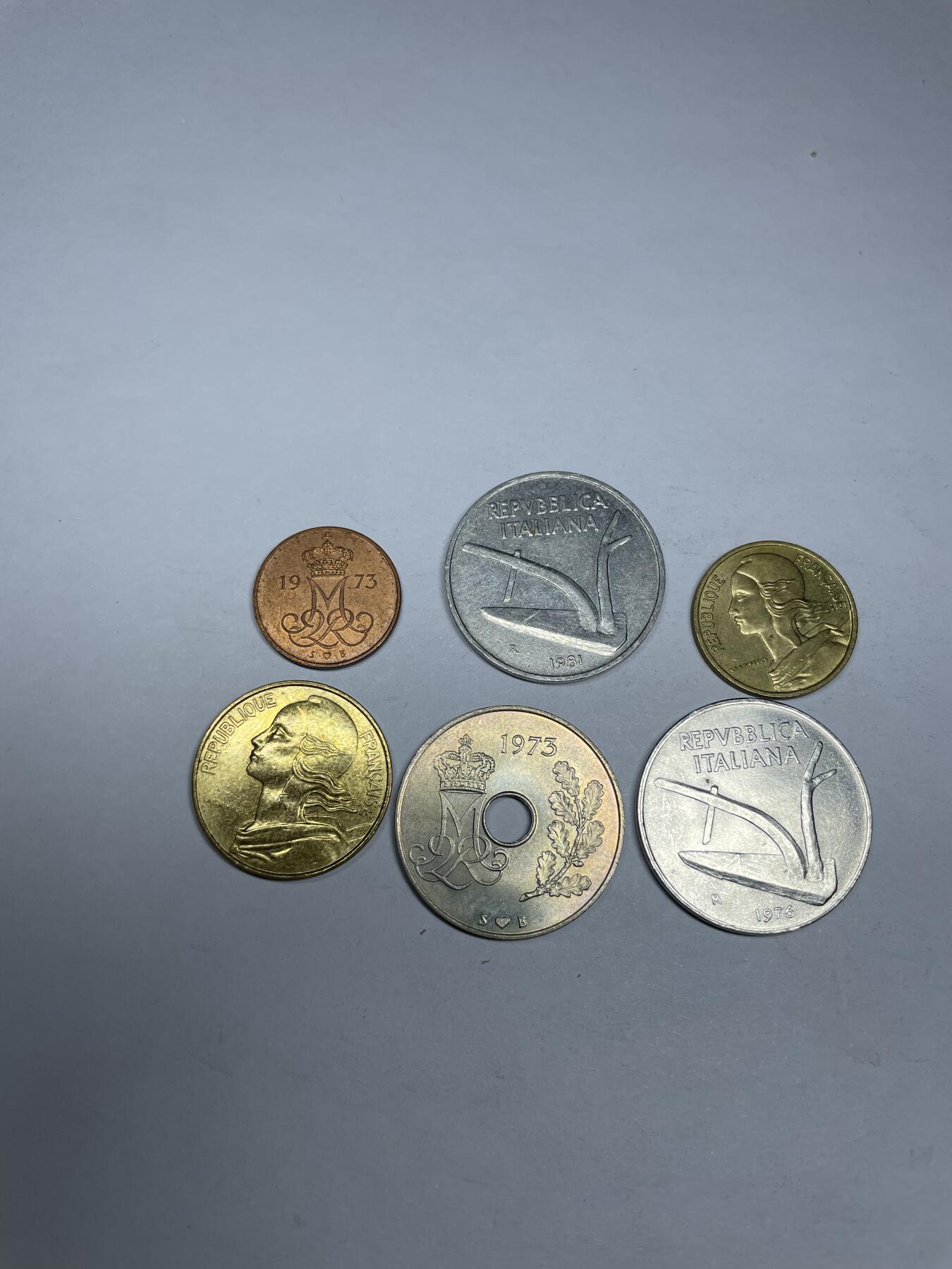 2024年集古藏今外币拍卖第九期-第9场—（总第89拍） 各国散币6枚