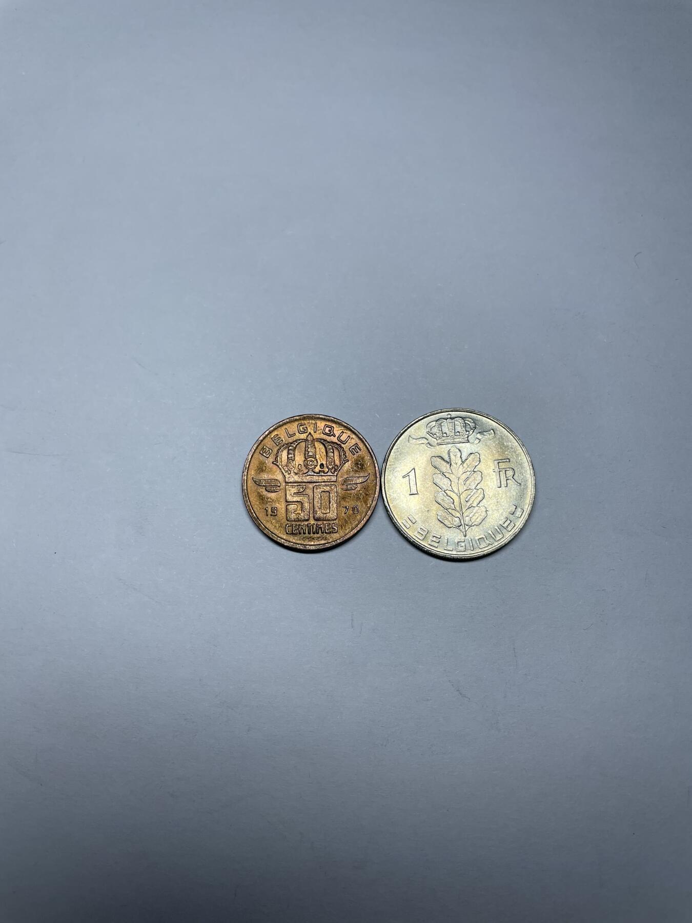 2024年集古藏今外币拍卖第九期-第9场—（总第89拍） 比利时2枚