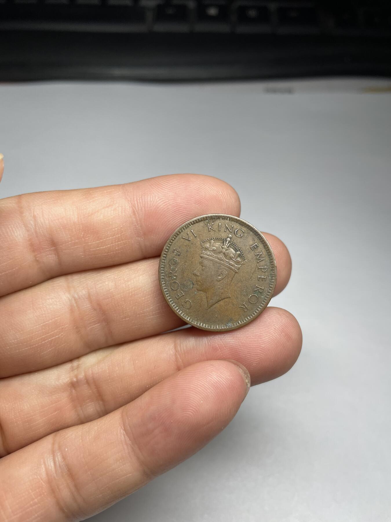 2024年集古藏今外币拍卖第九期-第9场—（总第89拍） 1939年印度1/4安娜