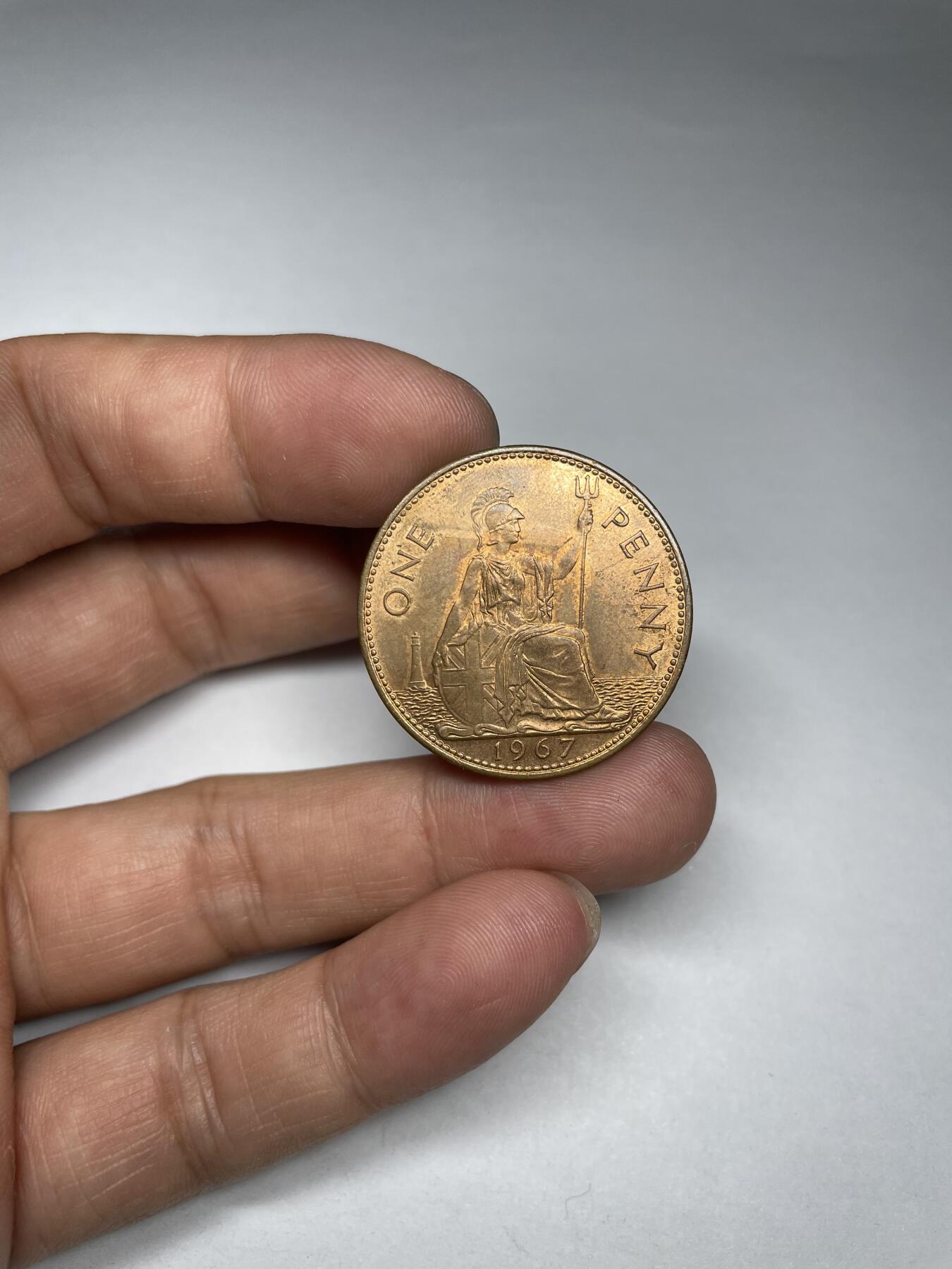 2024年集古藏今外币拍卖第九期-第9场—（总第89拍） 1967年英国1便士