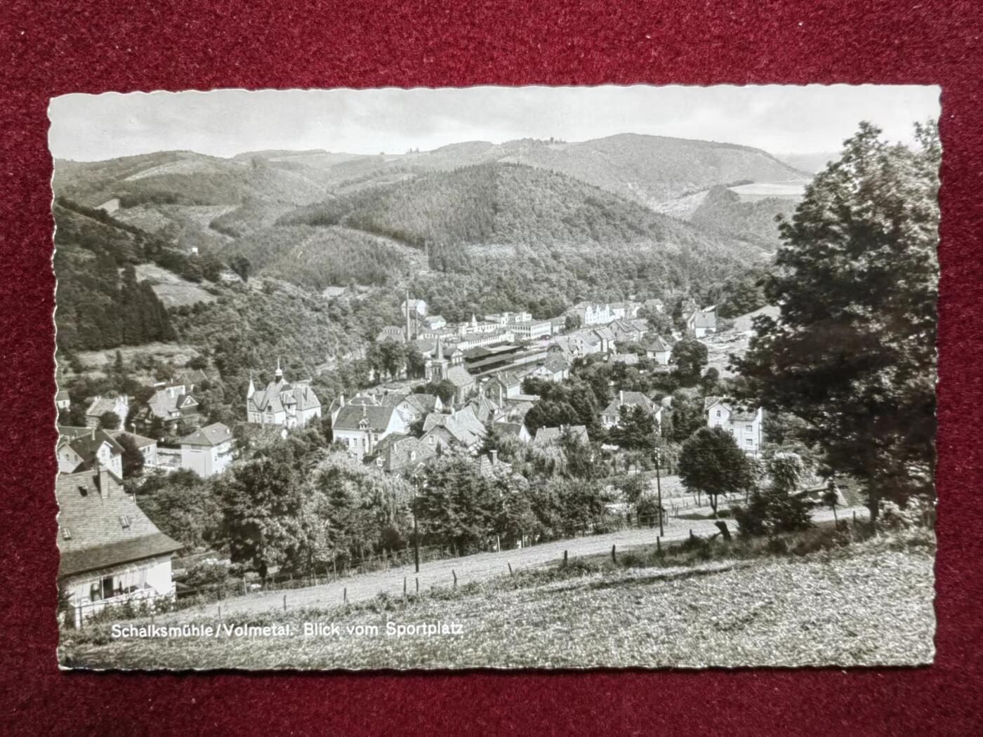 联合阁邮币社™ ——“明信片专场” 山下的村庄