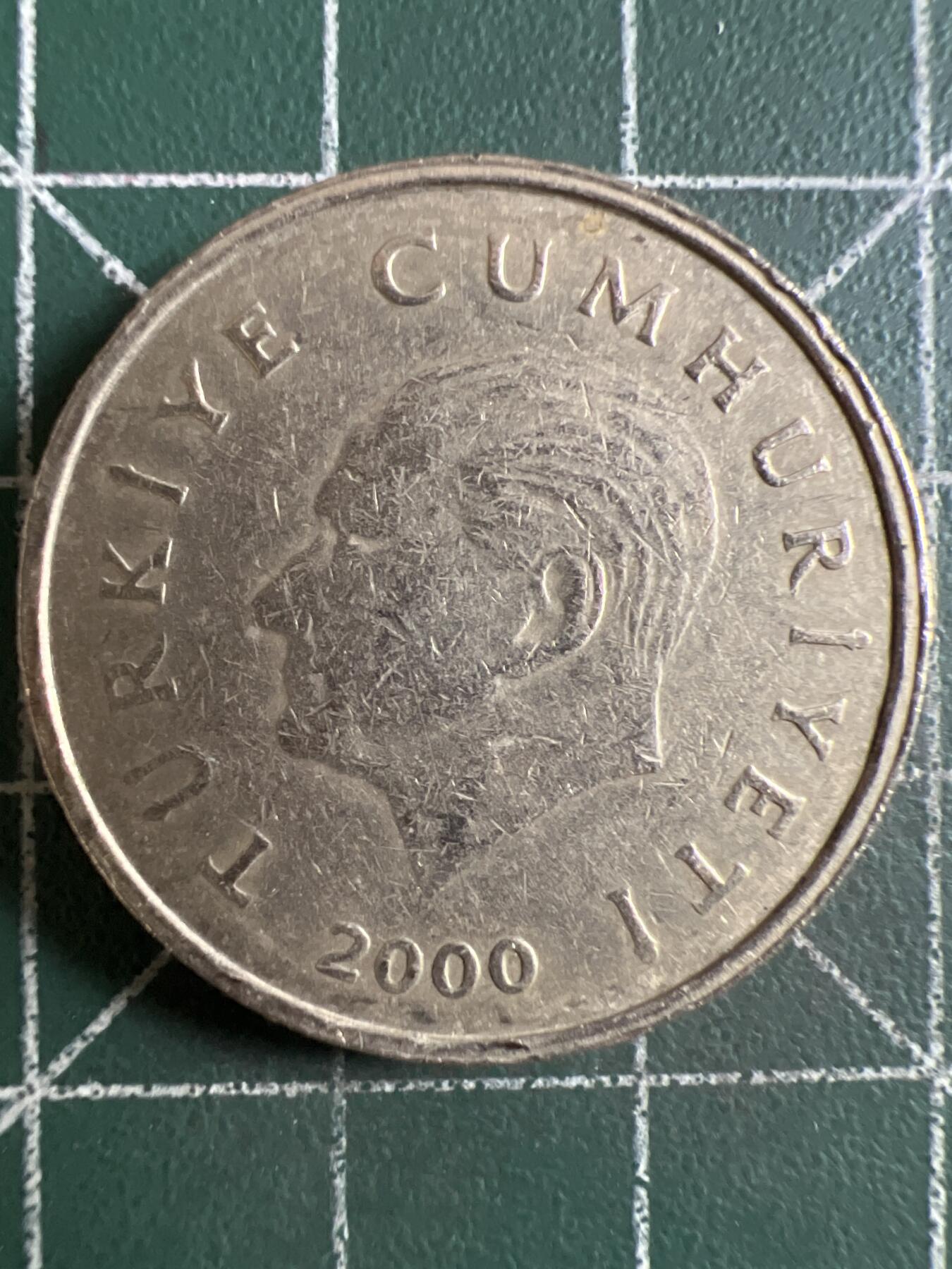 第634期 硬币专场 （无押金，捡漏，全场50包邮，偏远地区除外，接收代拍业务，本店十天发一次货） 土耳其50Bin里拉