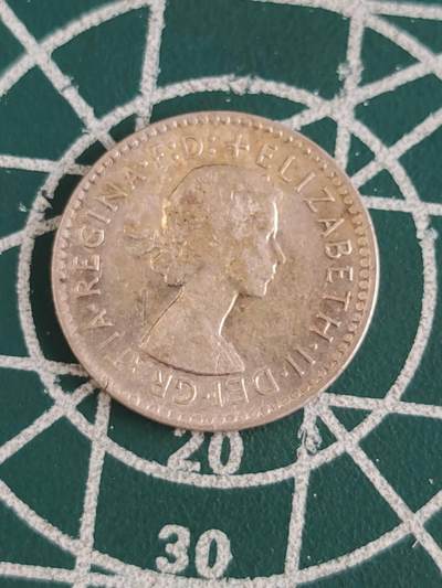 燕姐换藏第84拍 澳大利亚1958年3便士银币