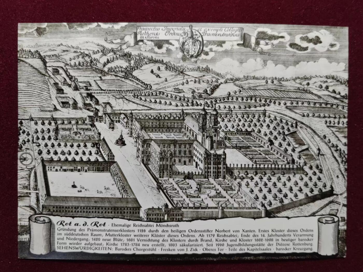 联合阁邮币社™ ——“明信片专场” 前帝国修道院