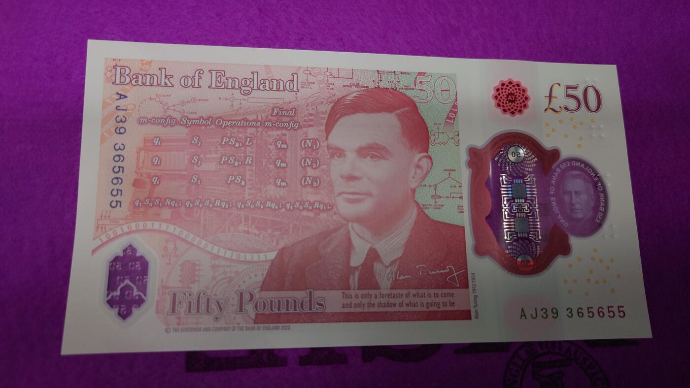 【世界钱币】精选微拍第115期暨2024年第26期  最新维港币展部分卖剩货品展销 2023年英国G序列50镑 查尔斯 全新绝品无47尾号5655(窗口完美)