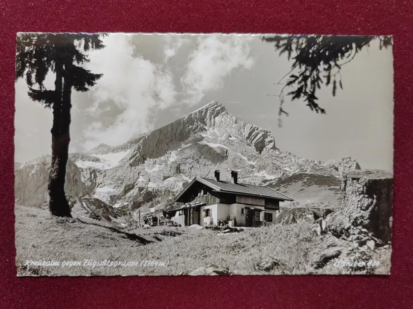 联合阁邮币社™ ——“明信片专场” 雪山下的房子