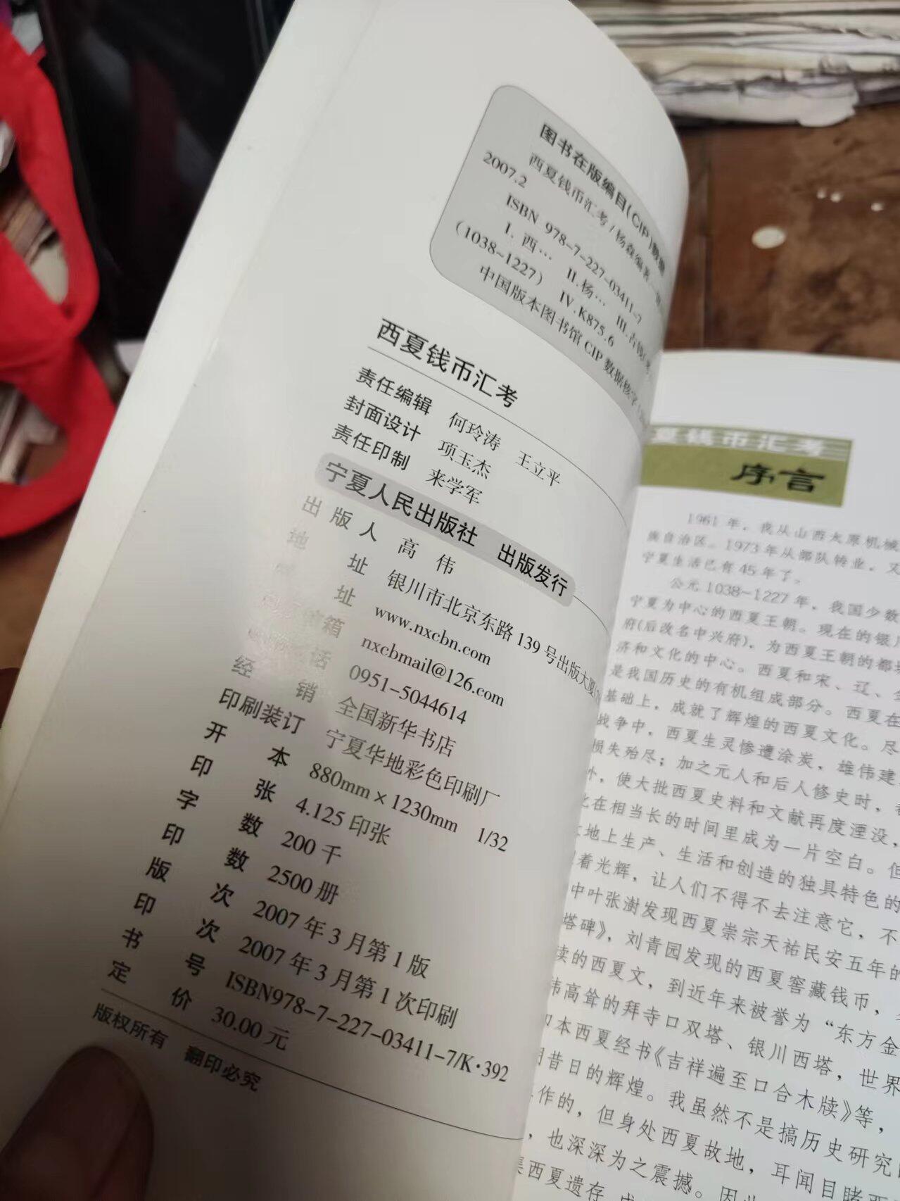 西夏钱币汇考（9品左右）