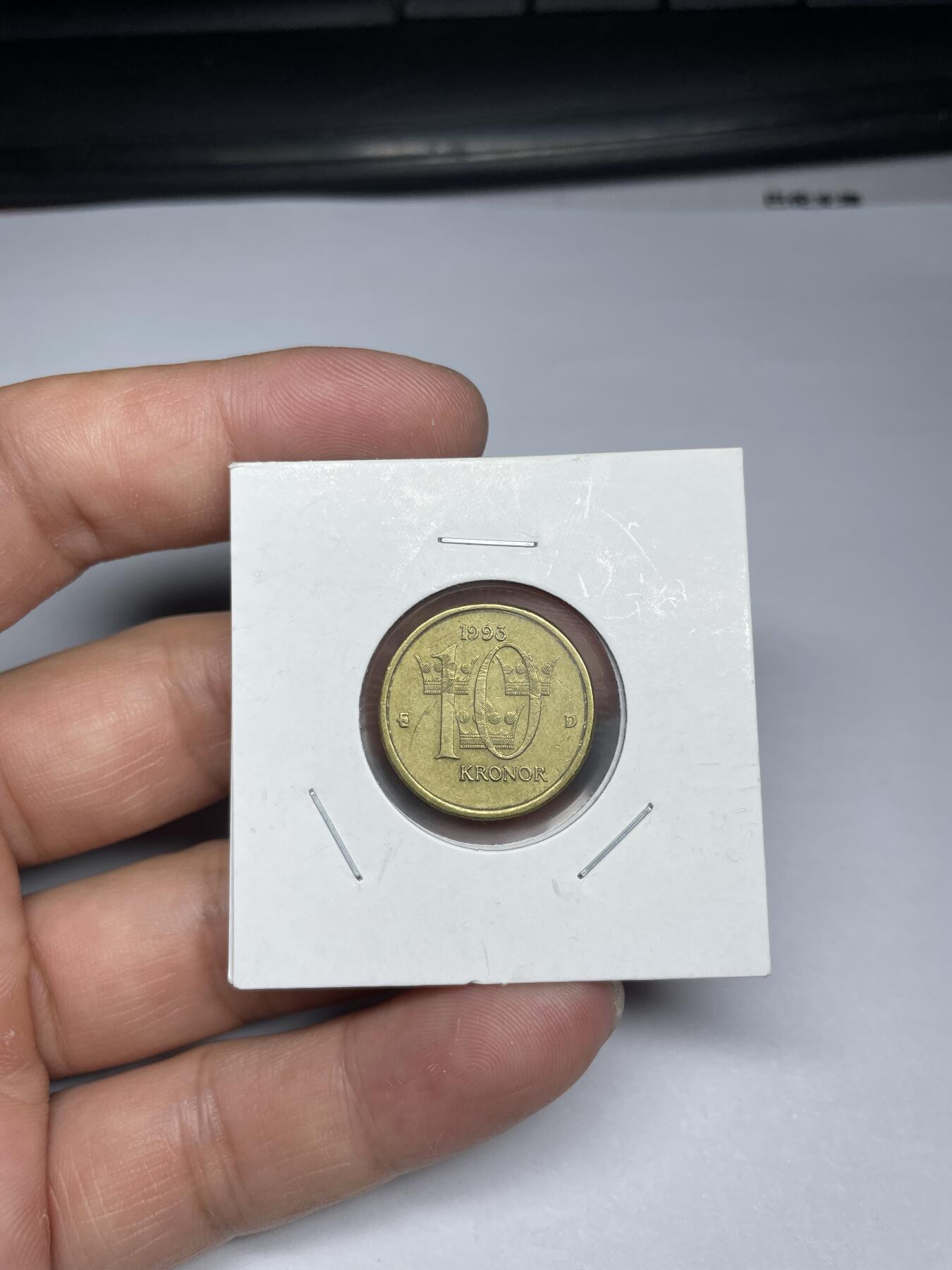 2024年集古藏今外币拍卖第九期-第9场—（总第89拍） 1993年瑞典10克朗