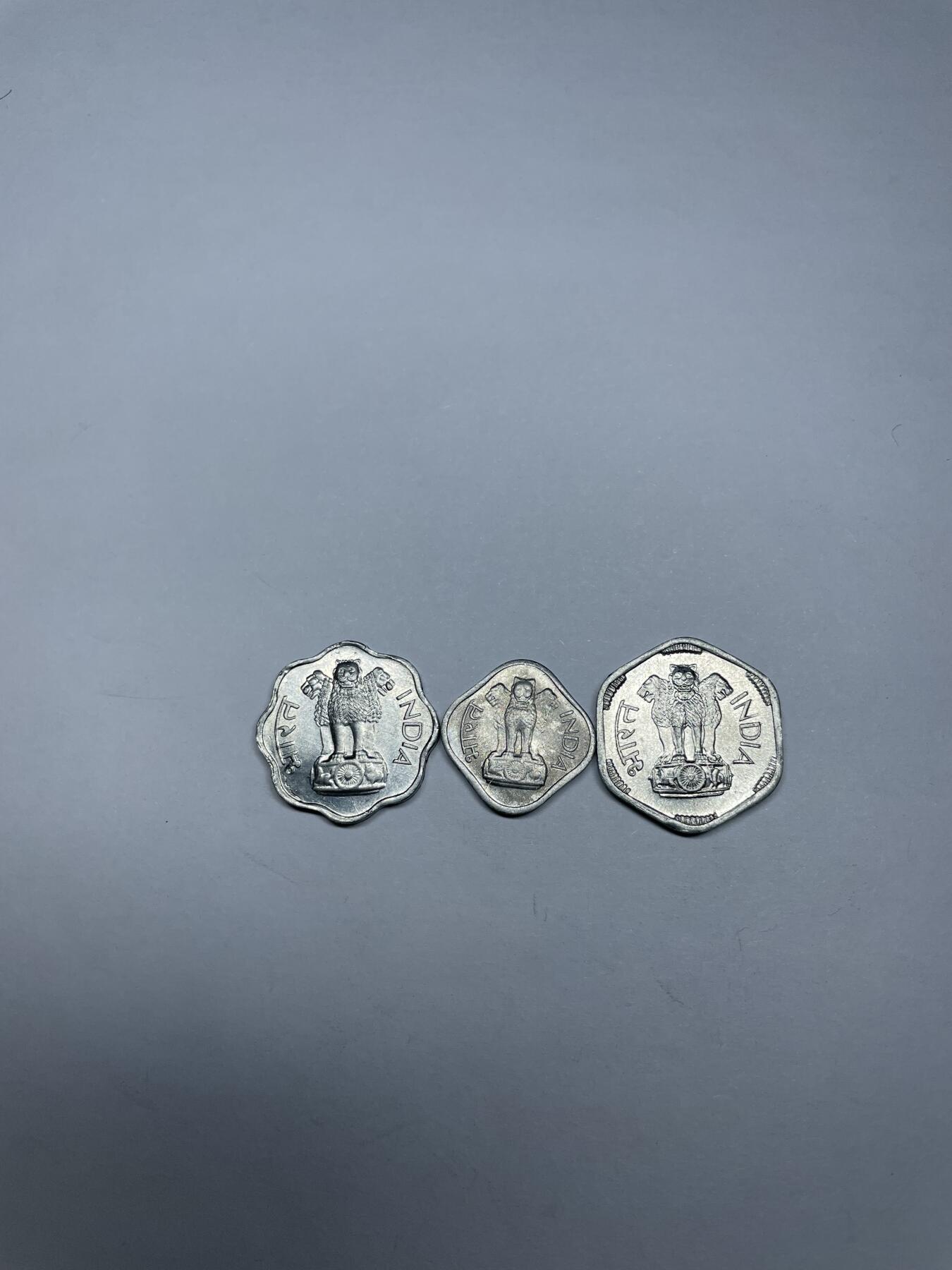 2024年集古藏今外币拍卖第九期-第9场—（总第89拍） 印度三枚