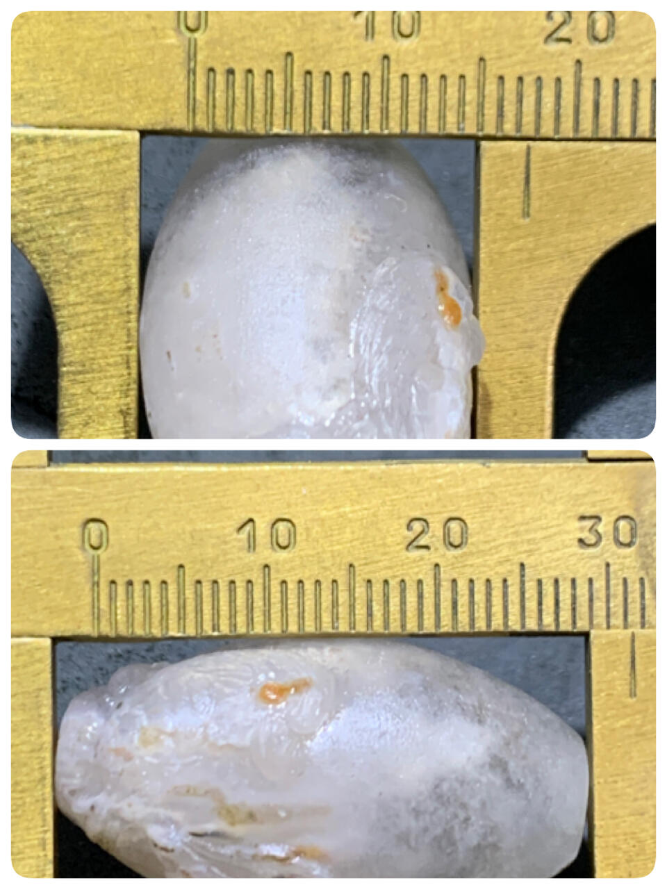 精美亚光满冰飘糖心料战国红玛瑙手工俏色巧雕喜上眉梢桶珠一个，