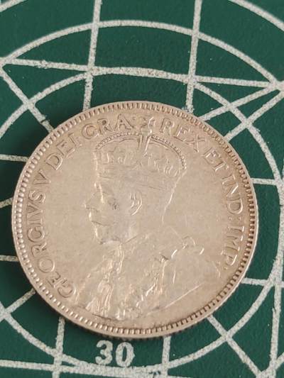 燕姐换藏第83拍 - 加拿大1934年25分银币