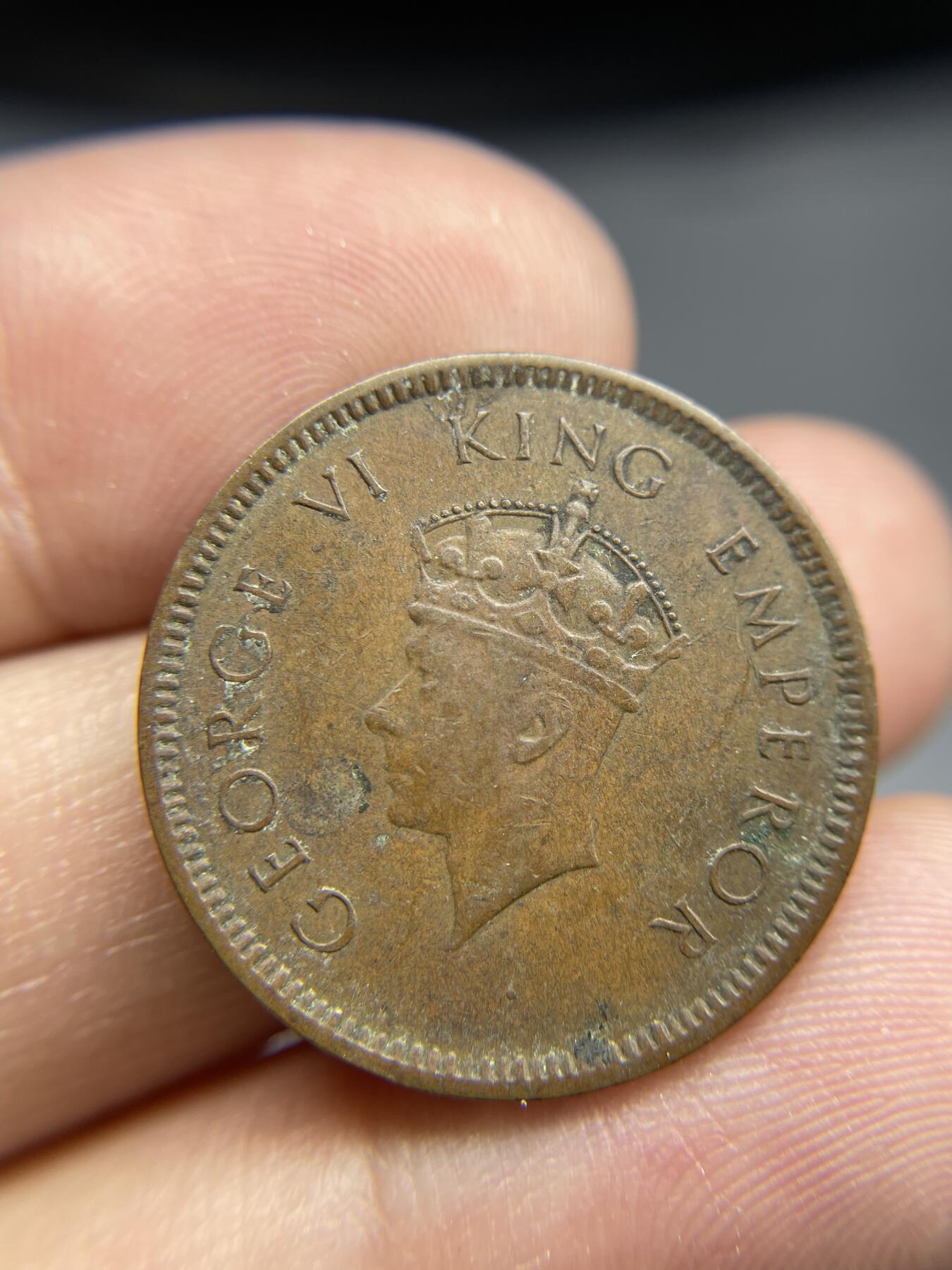 2024年集古藏今外币拍卖第九期-第9场—（总第89拍） 1939年印度1/4安娜