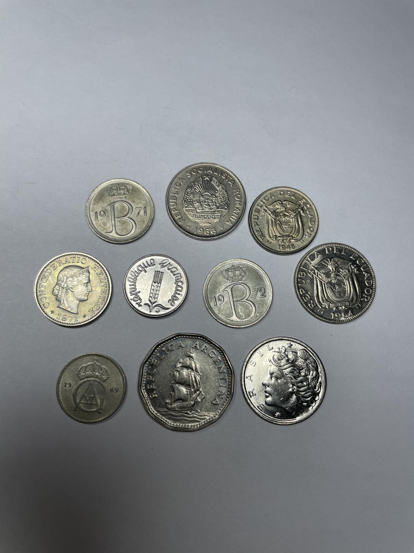 2024年集古藏今外币拍卖第九期-第9场—（总第89拍） 各国散币10枚