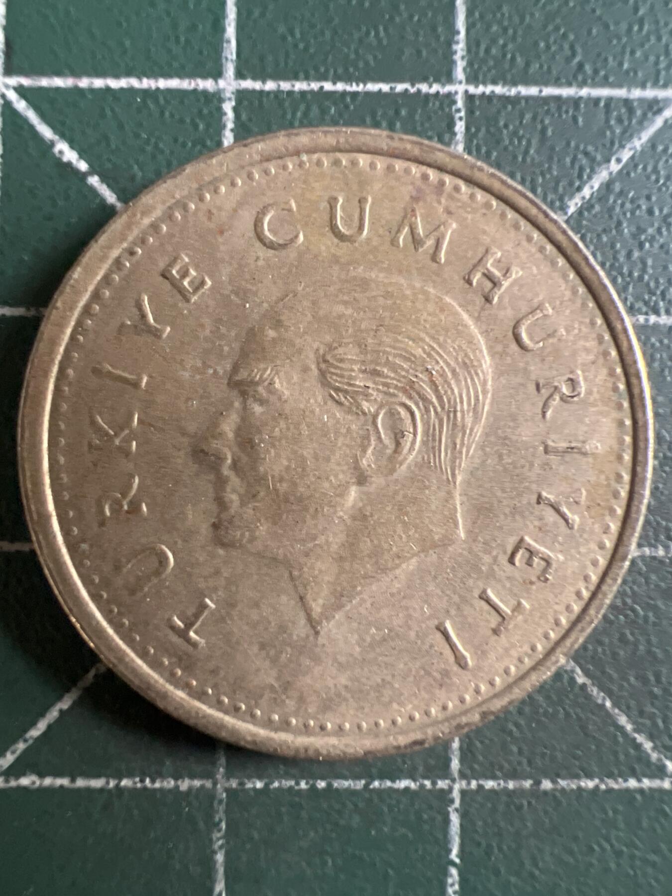 第651期 硬币专场 （无押金，捡漏，全场50包邮，偏远地区除外，接收代拍业务，本店十天发一次货） 土耳其1000里拉