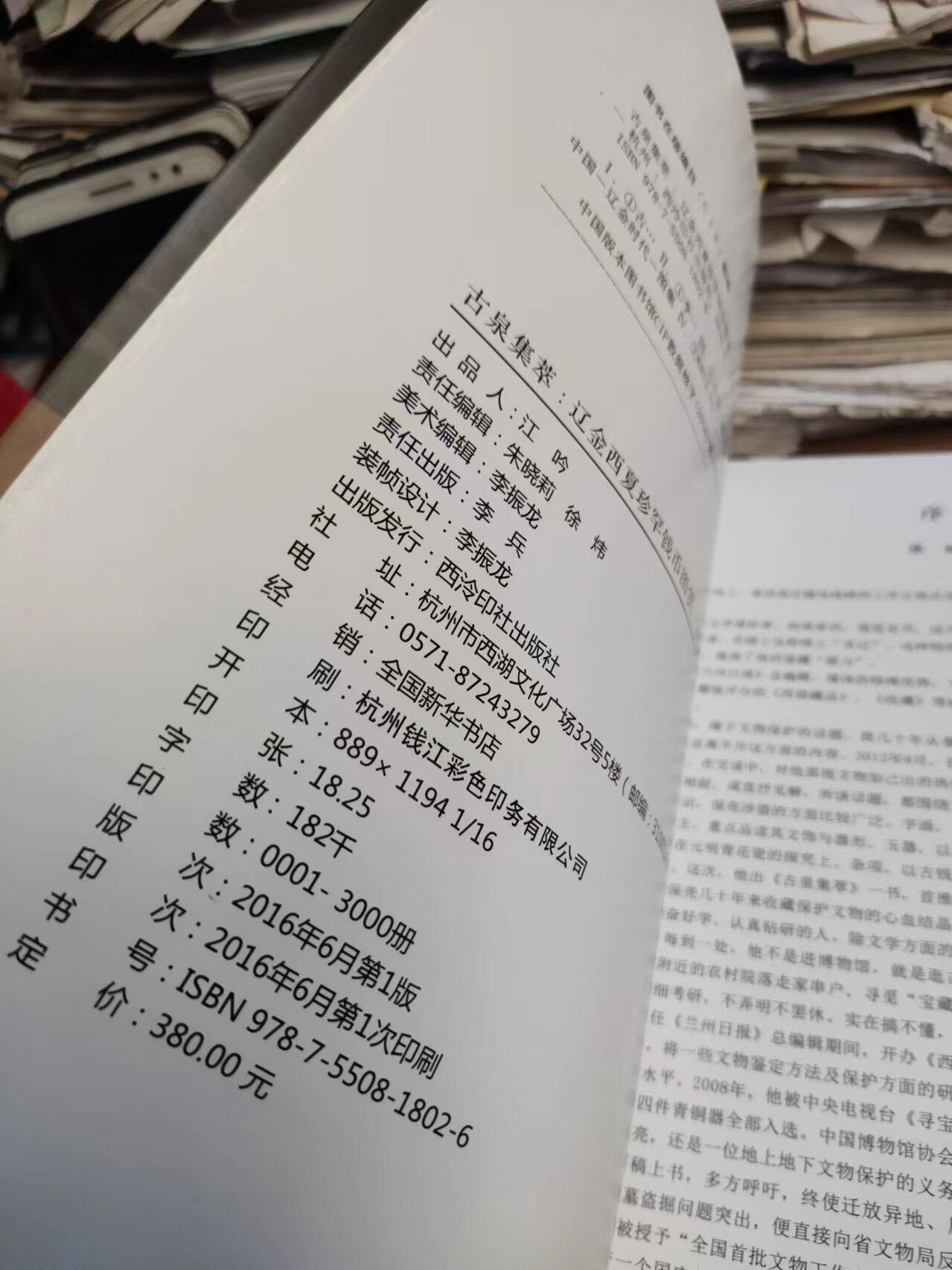 古泉集萃辽金西夏珍罕钱币图赏古泉集萃（8.5品左右）