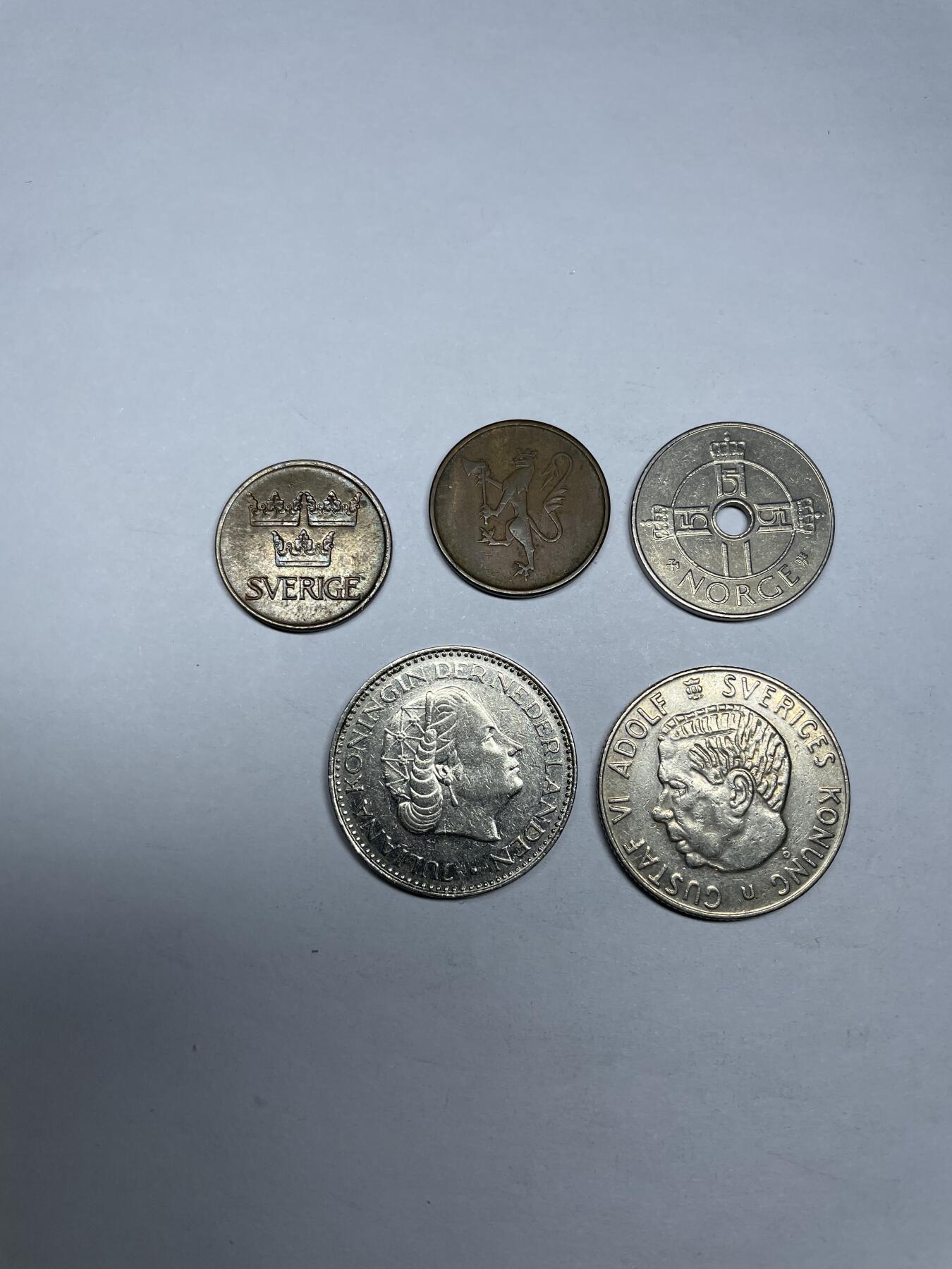 2024年集古藏今外币拍卖第九期-第9场—（总第89拍） 各国5枚