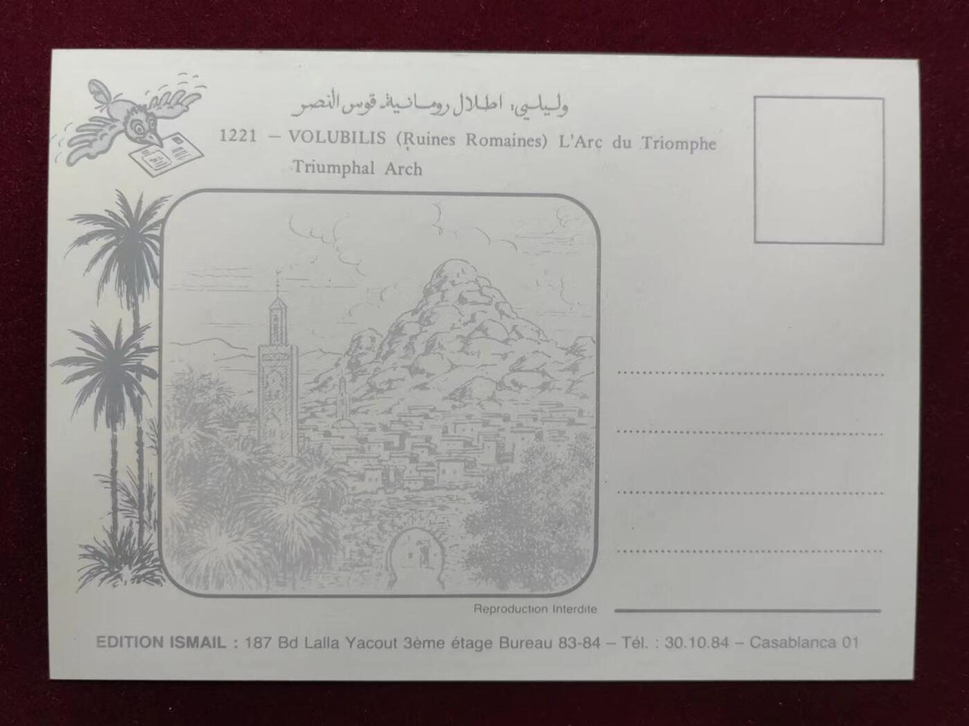 联合阁邮币社™ ——“明信片专场” 古罗马遗址-凯旋门