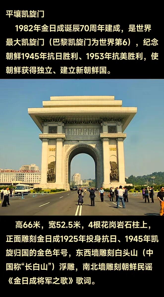 07月07日 世界币章 访朝纪念《平壤凯旋门》精制纪念币 黄铜币 9.9品