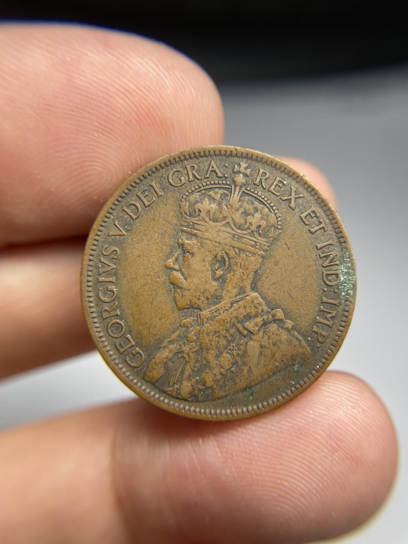 2024年集古藏今外币拍卖第九期-第9场—（总第89拍） 1917年加拿大一分